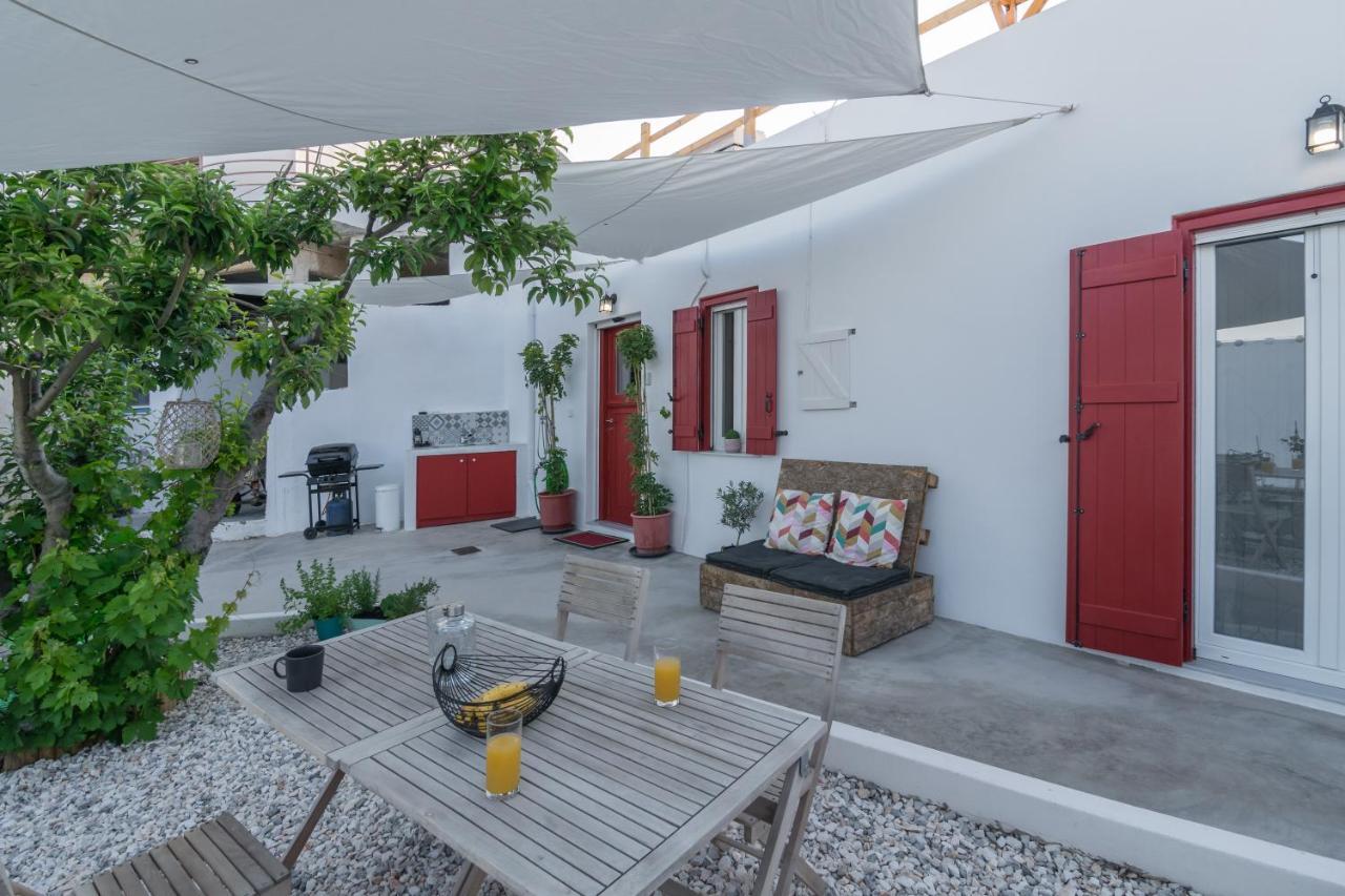 Milos Guesthouse Triovasálos المظهر الخارجي الصورة