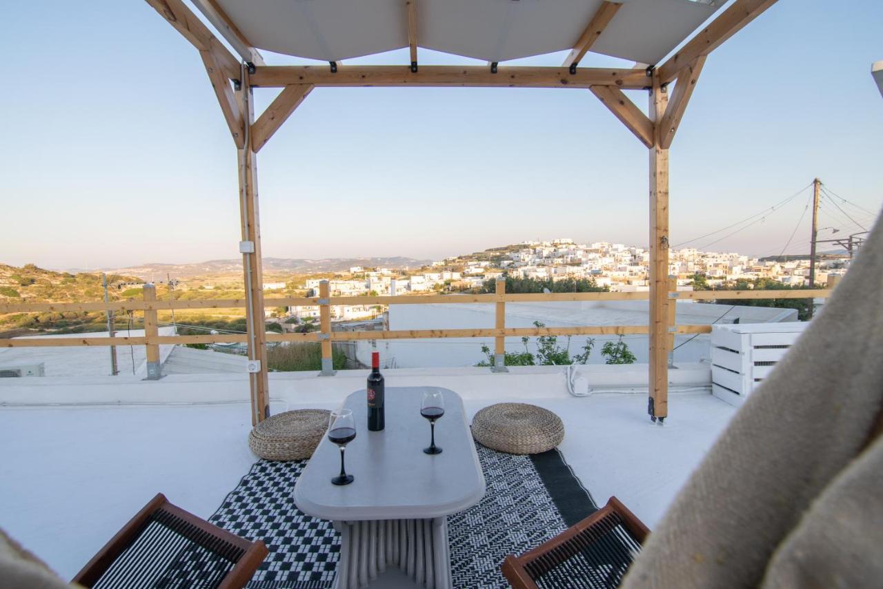 Milos Guesthouse Triovasálos المظهر الخارجي الصورة