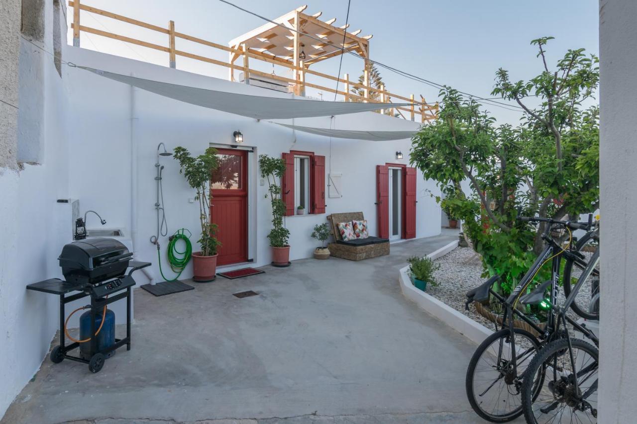 Milos Guesthouse Triovasálos المظهر الخارجي الصورة